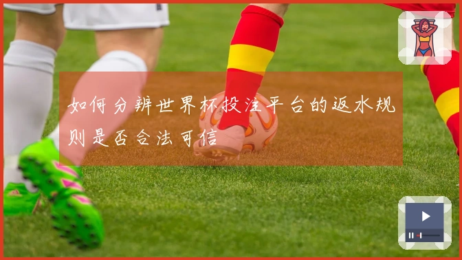 如何分辨世界杯投注平台的返水规则是否合法可信