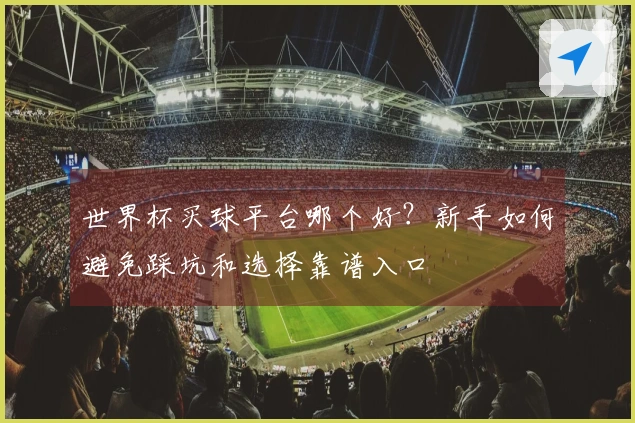 世界杯买球平台哪个好？新手如何避免踩坑和选择靠谱入口