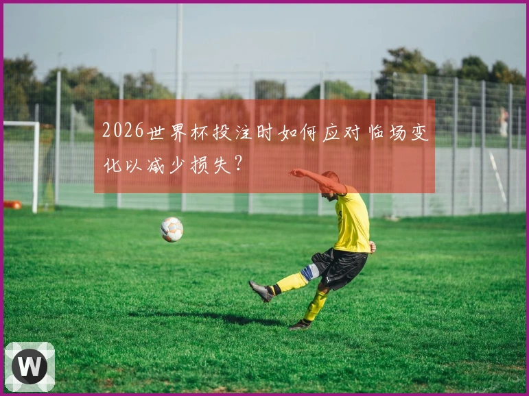 2026世界杯投注时如何应对临场变化以减少损失？